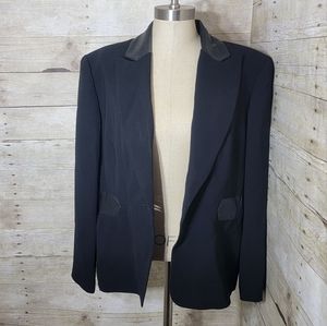 Chancelle black one button Blazer. Size 14